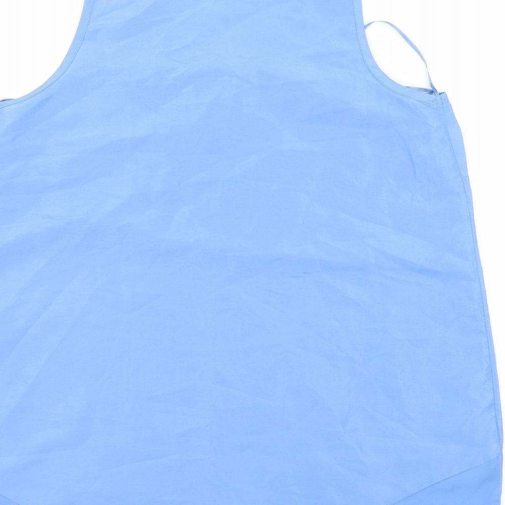 Atmosphere Womens Blue Basic Tank Size 6