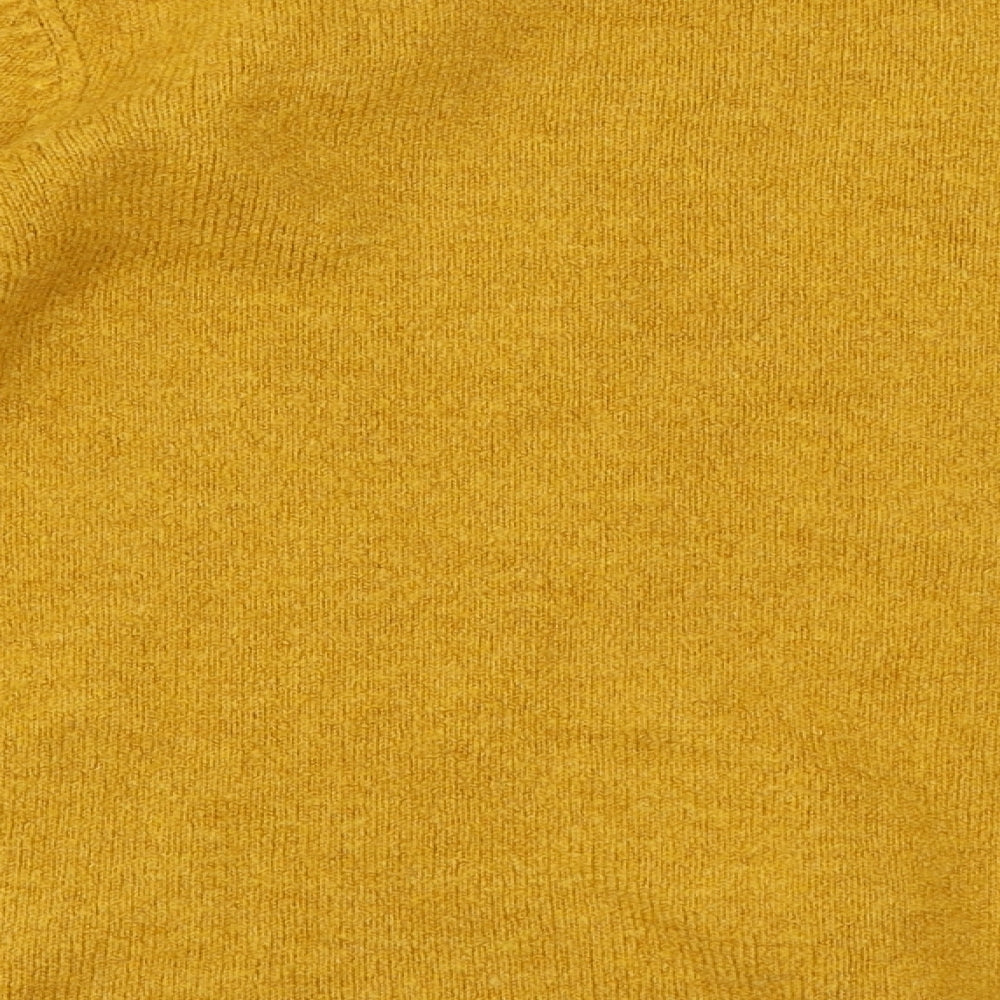 F&F Womens Yellow Pullover Jumper Size 12 - Bell Sleeve