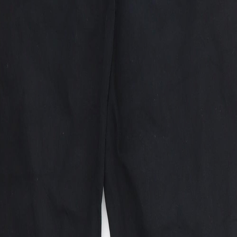 Topshop Womens Black Denim Cropped Jeans Size 28 in L29 in