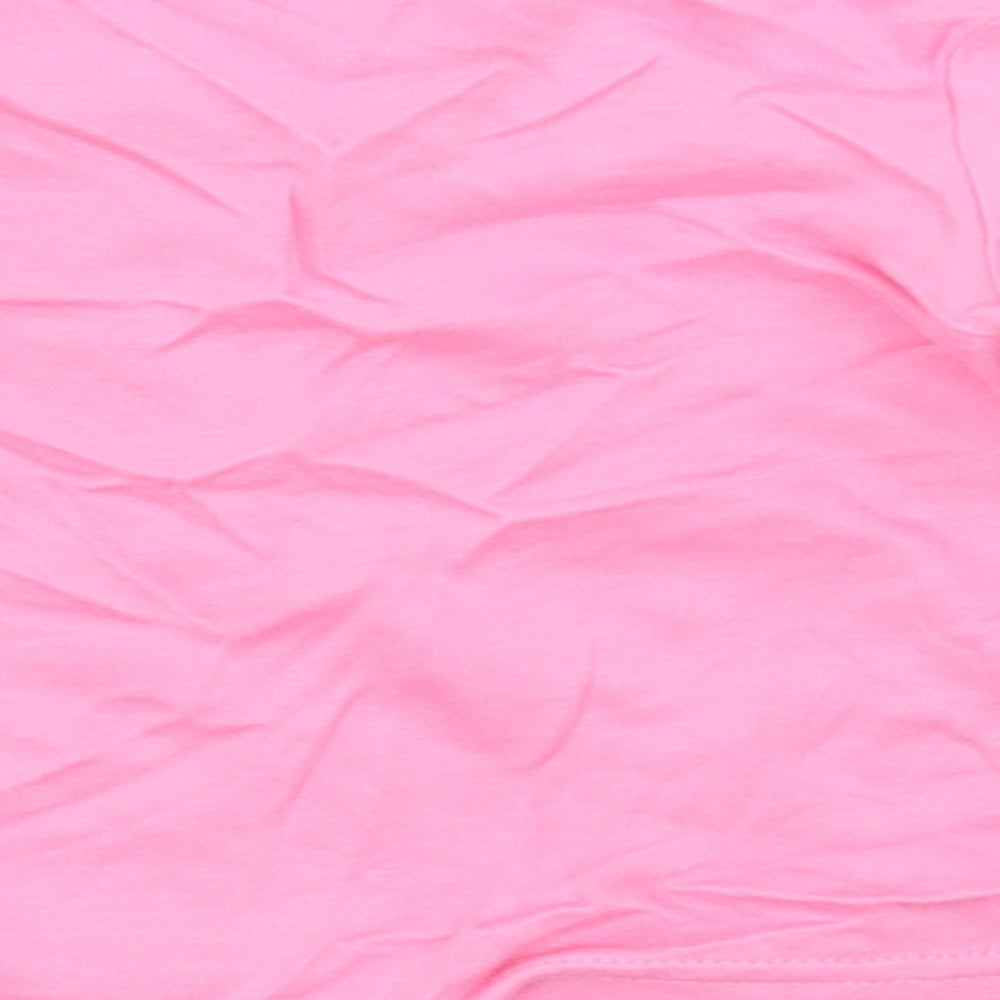 George Girls Pink Basic T-Shirt Size 9-12 Months