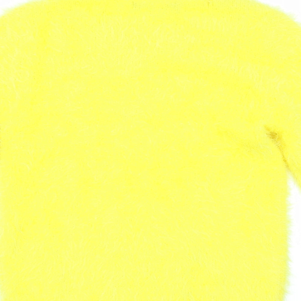 Primark Womens Yellow Pullover Jumper Size 6