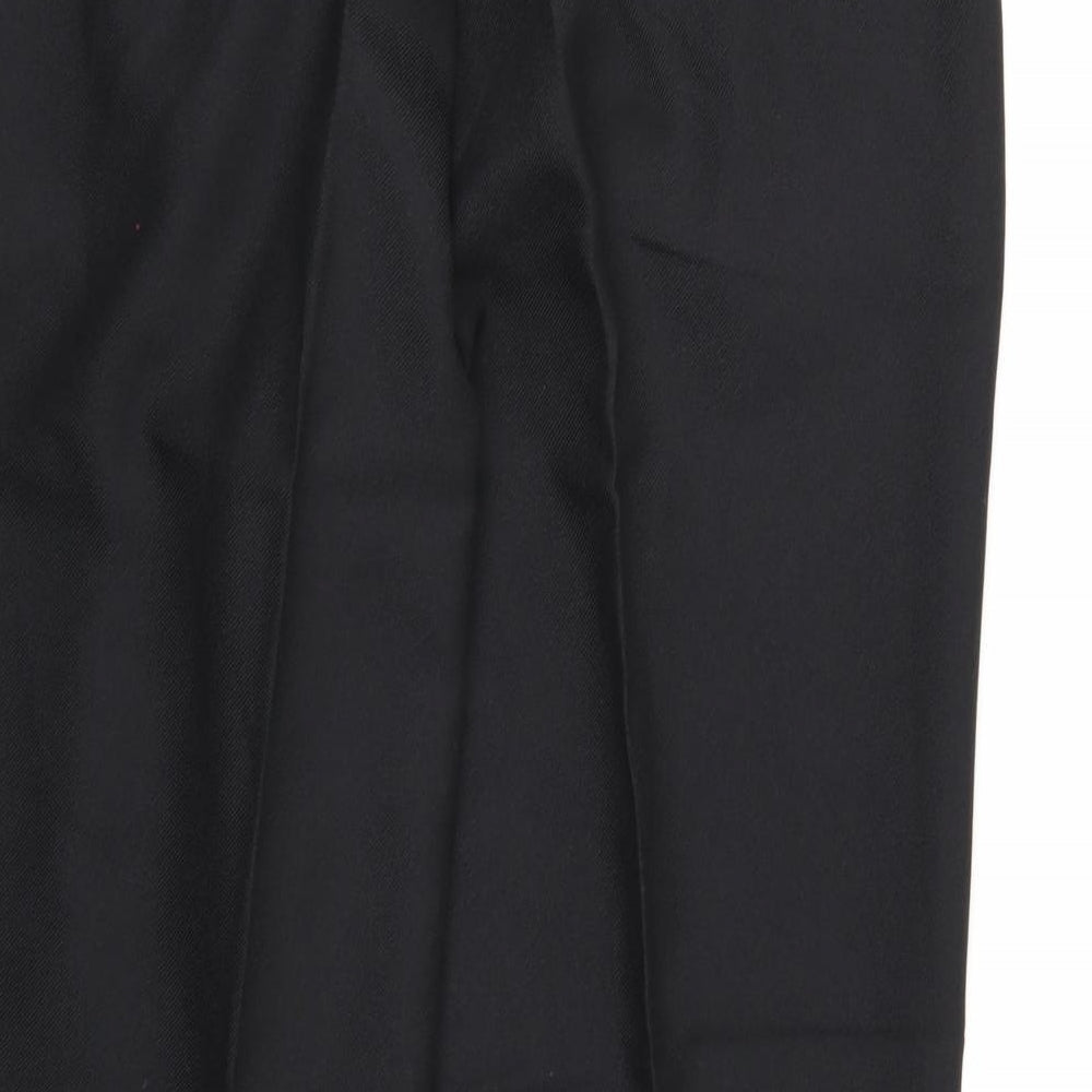 Classics Womens Black Rayon Trousers Size 18 L25 in