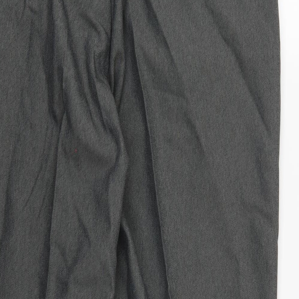 Taylor & Reece Mens Grey Rayon Trousers L26 in