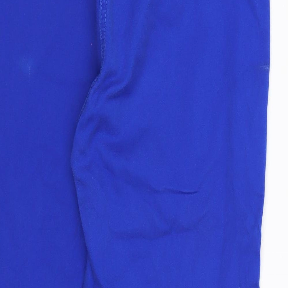 Marks and Spencer Womens Blue Denim Tapered Jeans Size 10 L23 in