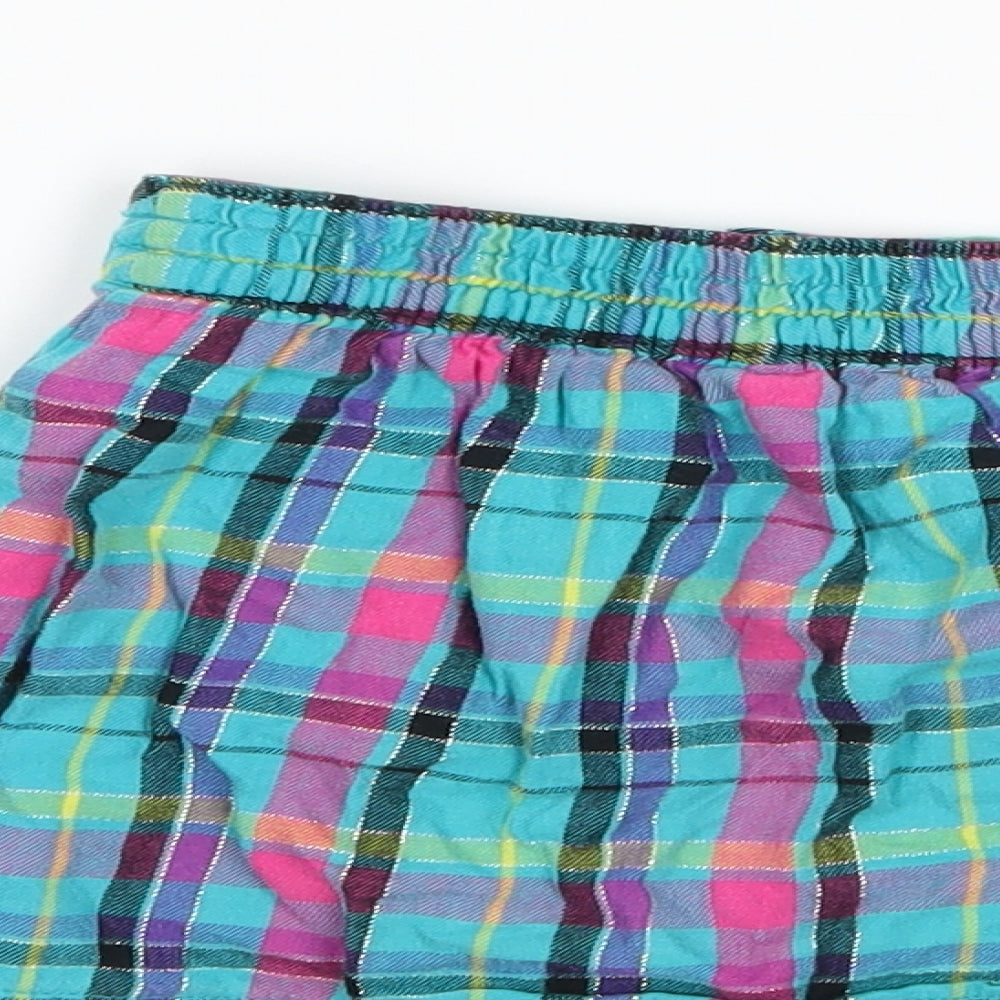 Garanimals Girls Blue Check A-Line Skirt Size 3 Years