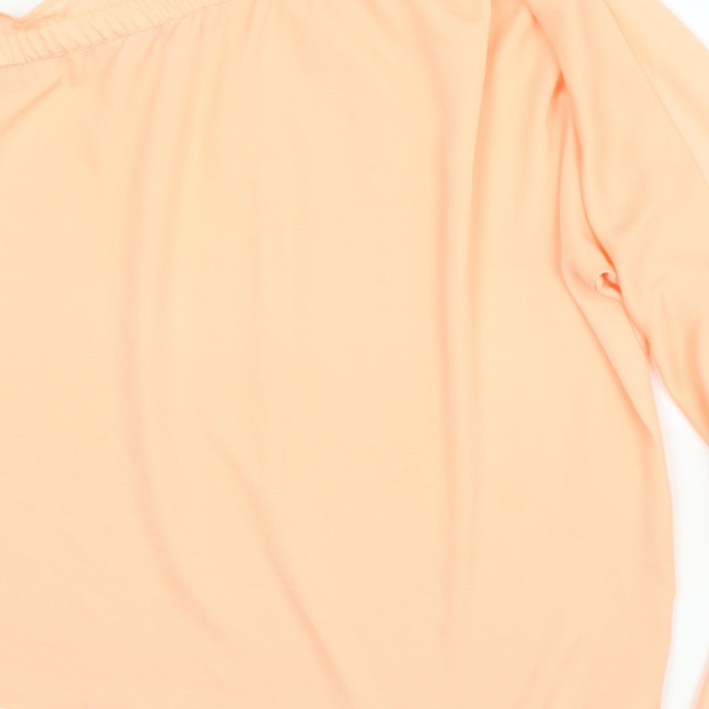 Warehouse Womens Pink Basic Blouse Size 16