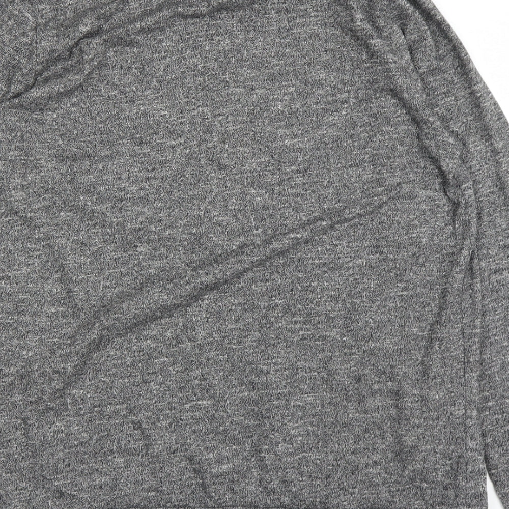 Wemoto Womens Grey Basic T-Shirt Size M