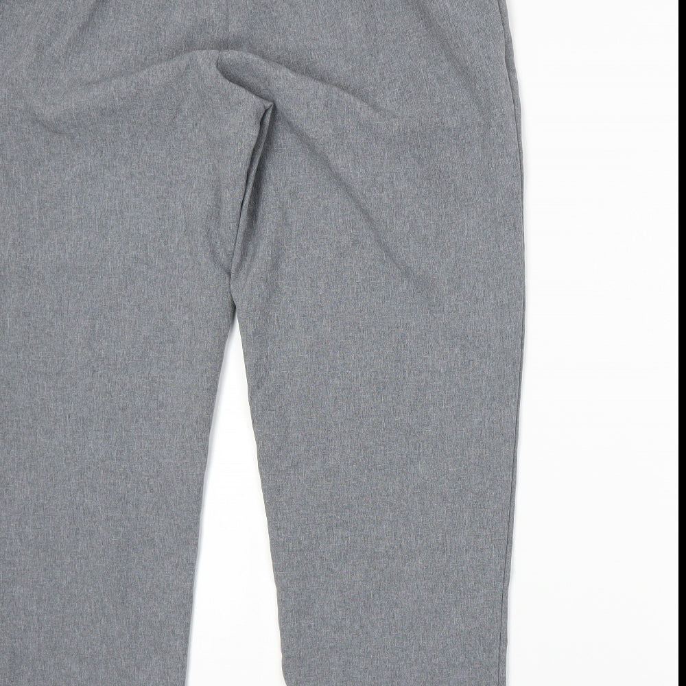 Essentials Womens Grey Trousers Size 18 L26 in