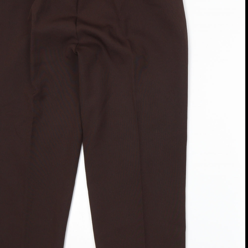 Bonmarché Womens Brown Trousers Size 18 L25 in