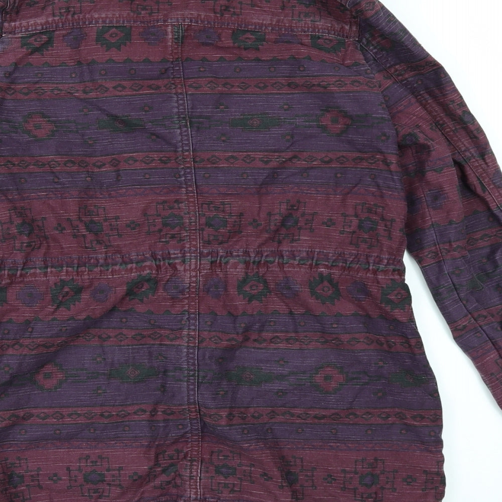 Divided by H&M Womens Multicoloured Geometric Jacket Size 8