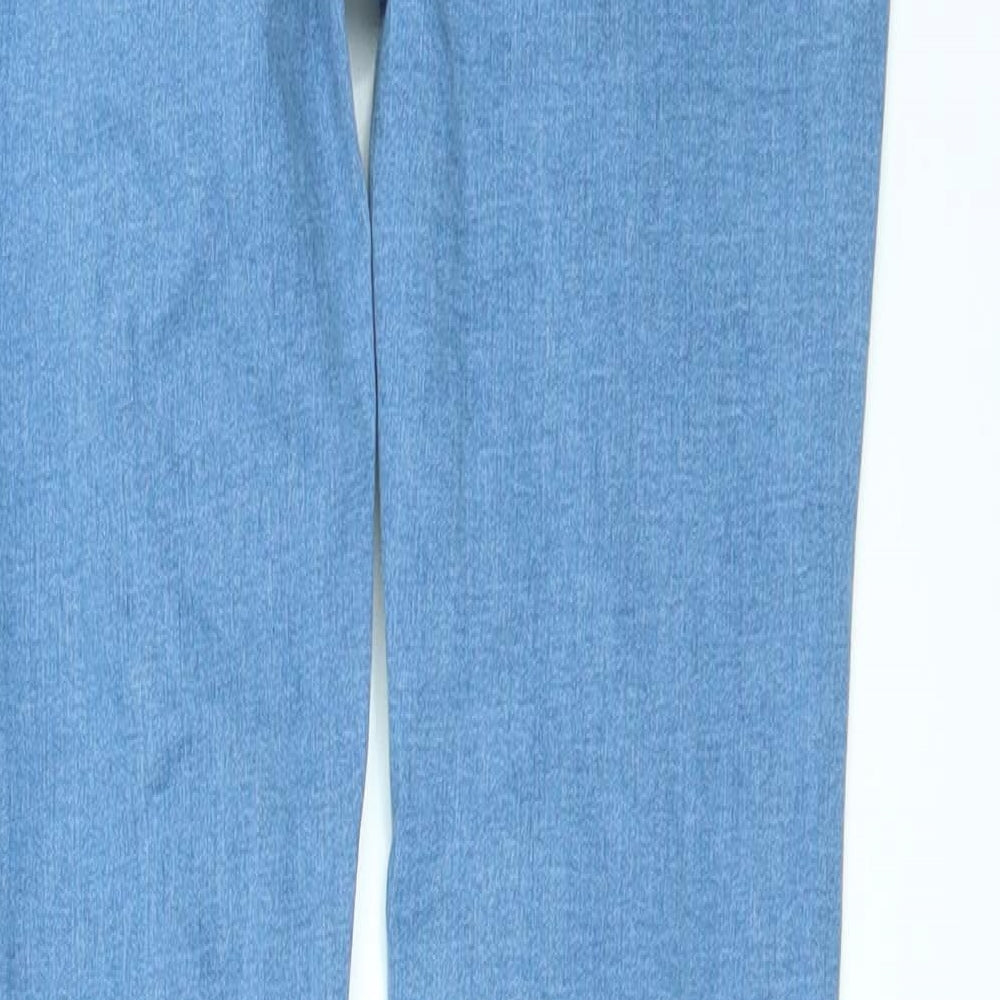 V&F Womens Blue Denim Jegging Jeans Size M L27 in