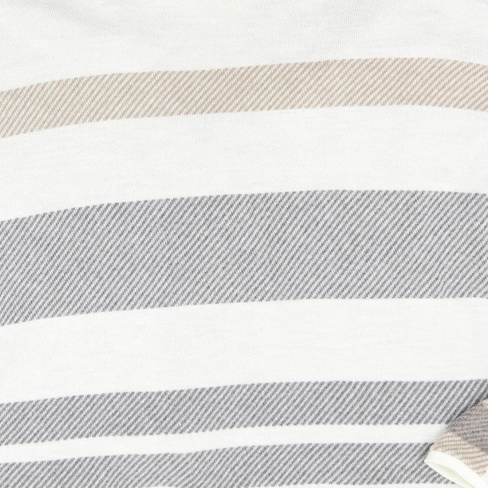 New Look Womens White Check Wrap Jumper One Size