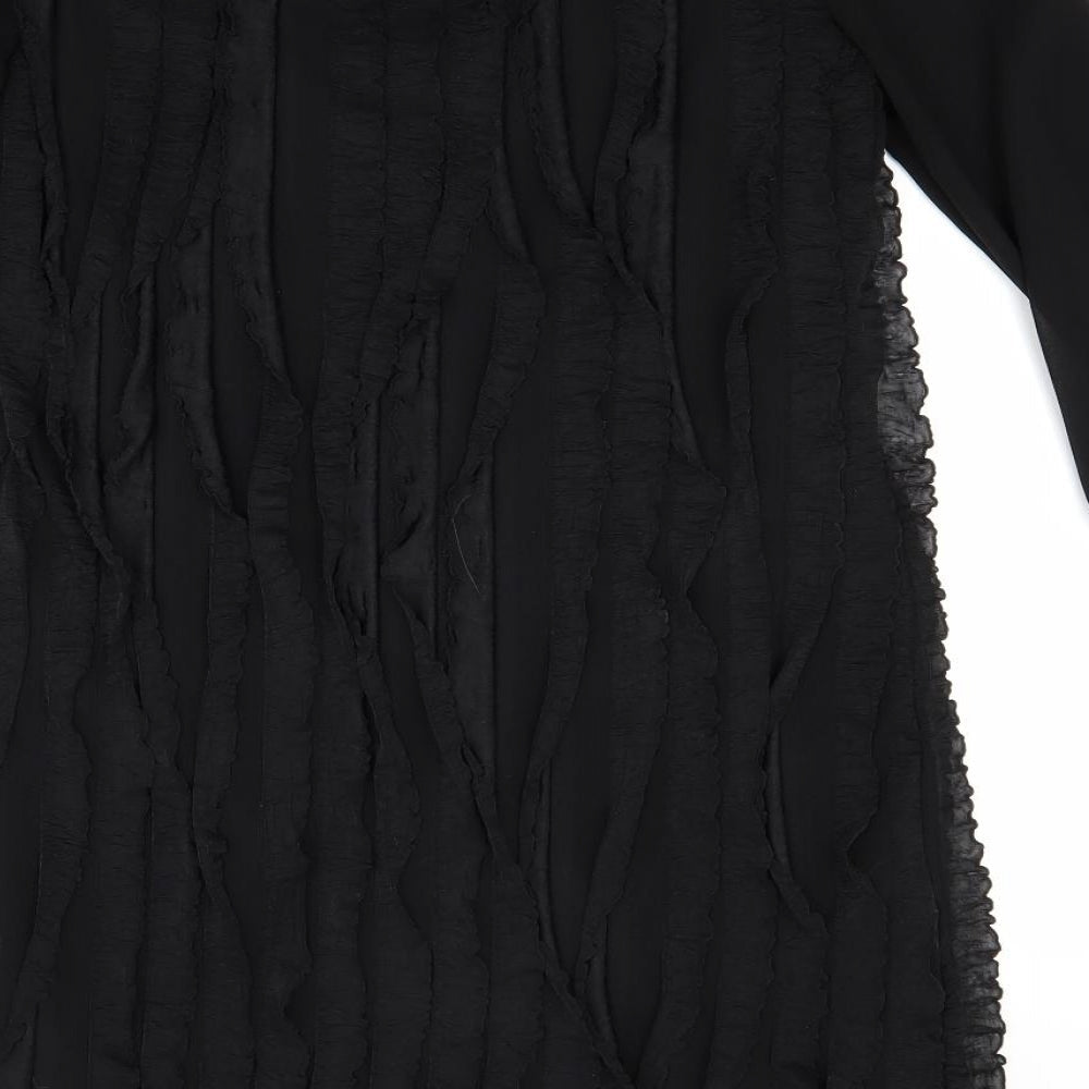 savida Womens Black A-Line Size 14