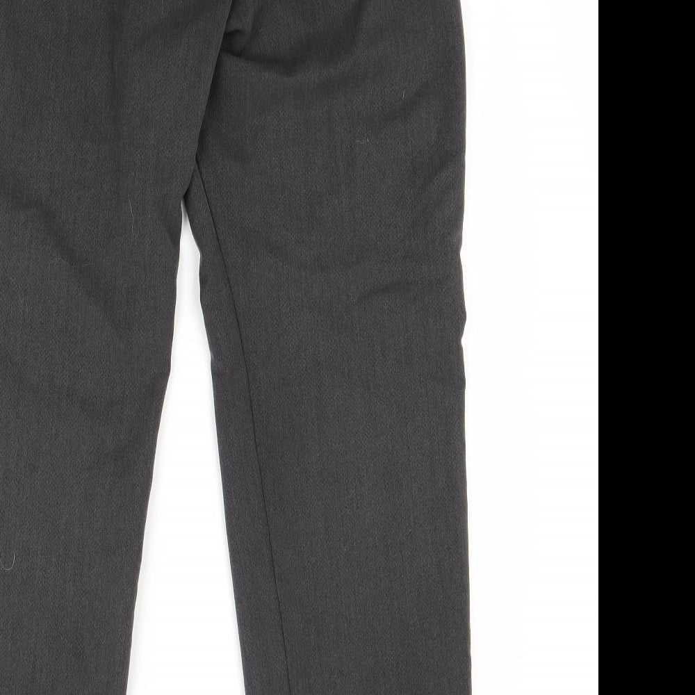 Marks and Spencer Womens Grey Trousers Size 12 L28 in