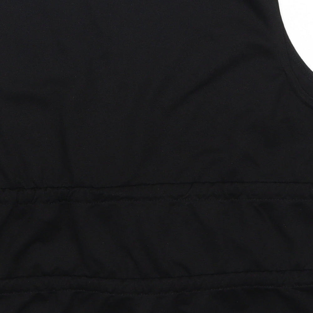 Pretty Little Thing Womens Black Basic Tank Size 4