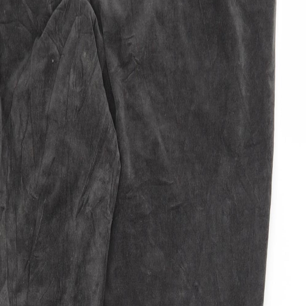 Marks and Spencer Womens Grey Trousers Size 18 L30 in