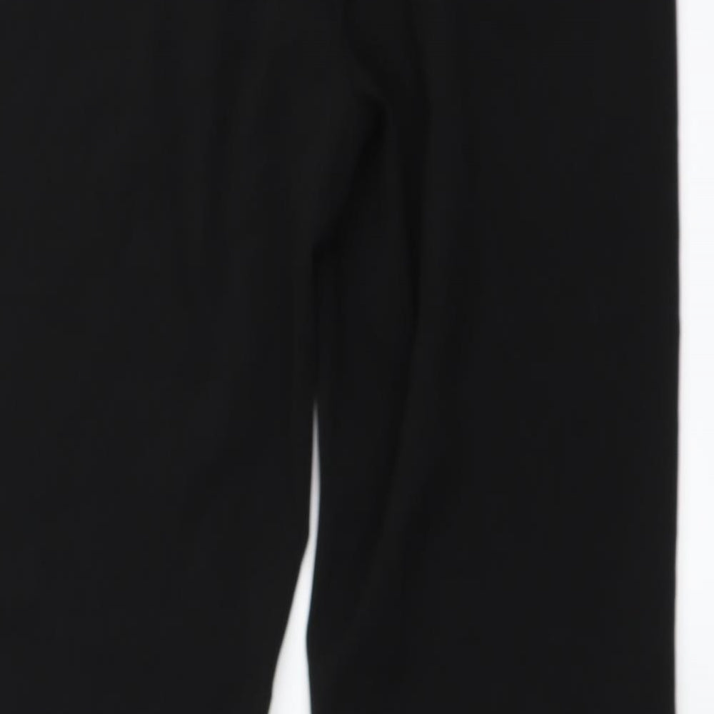 modell jacklyn Womens Black Trousers Size 12 L24 in