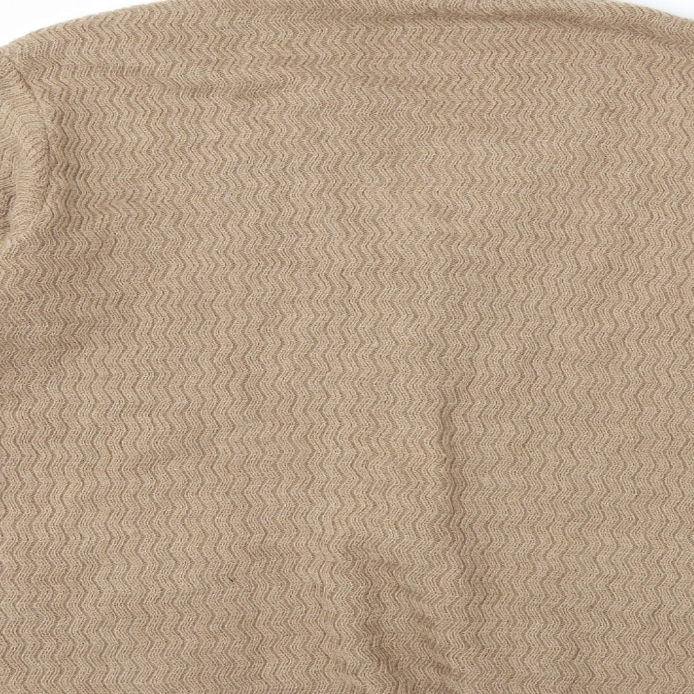 love live Womens Brown Knit Cardigan Jumper Size XL