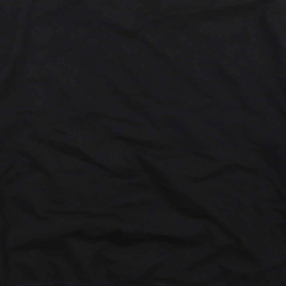 MNG Womens Black Pullover Sweatshirt Size XL