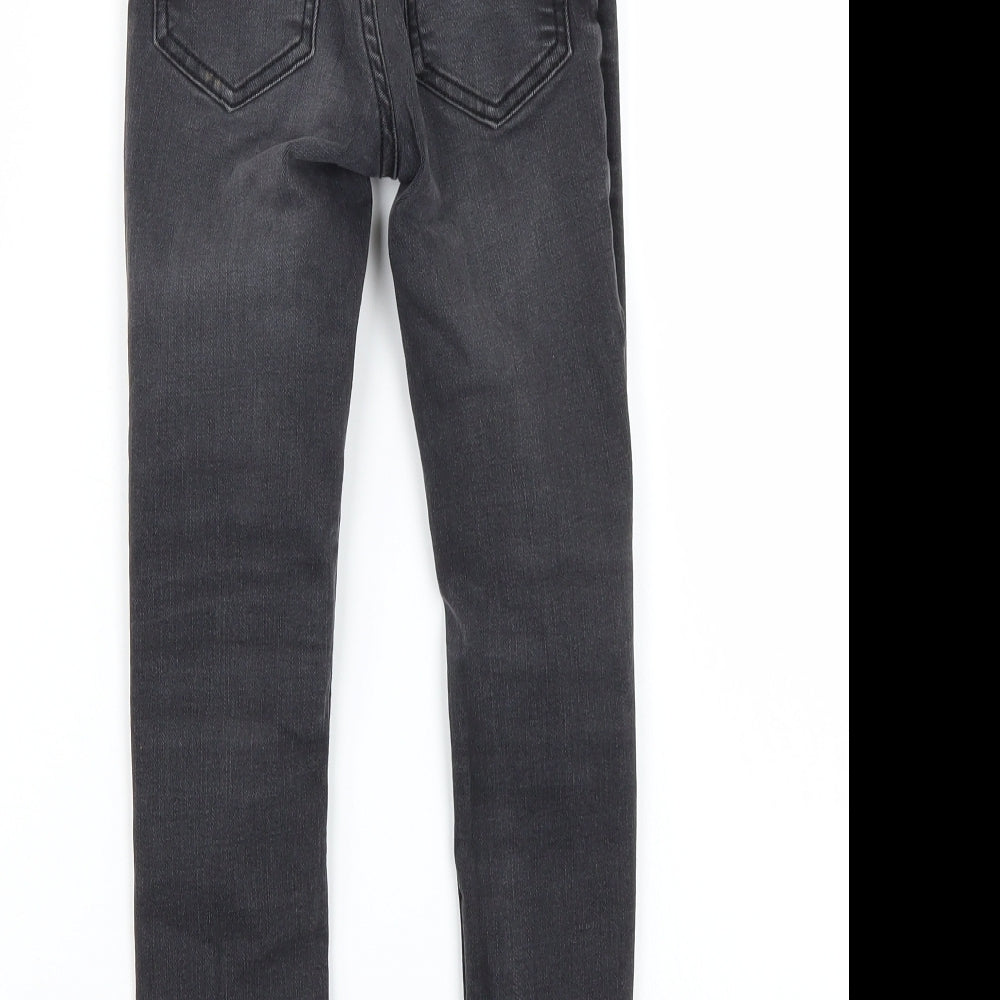TU Girls Black Skinny Jeans Size 8 Years