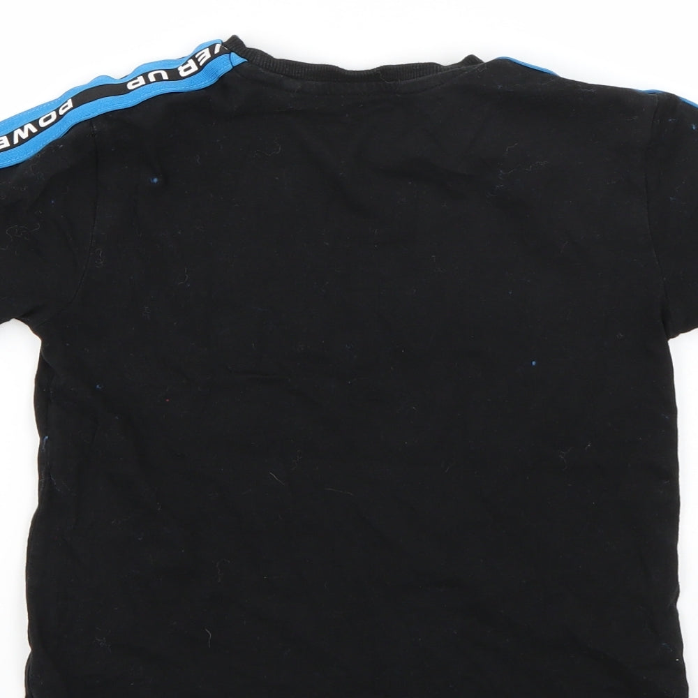 NEXT Boys Black Basic T-Shirt Size 7 Years