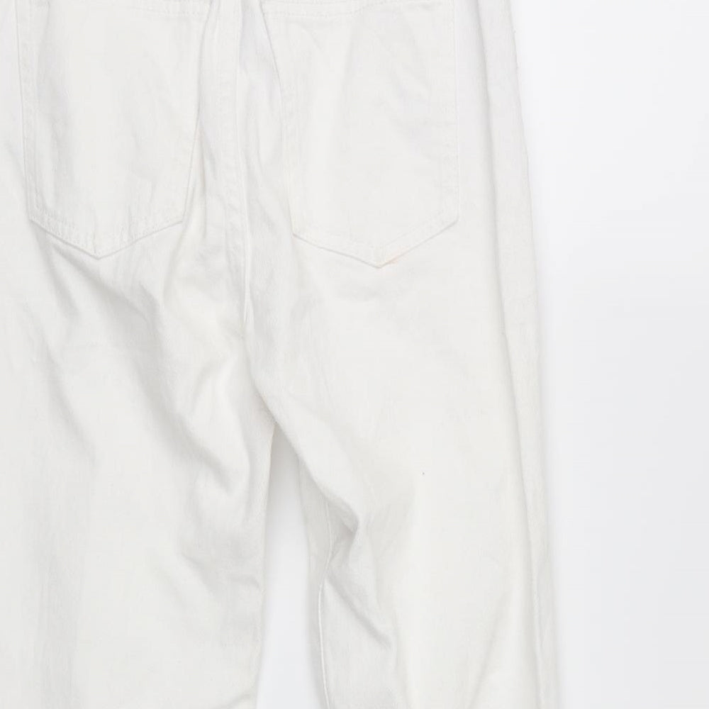 drdenim Mens White Skinny Jeans Size 24 in L22 in