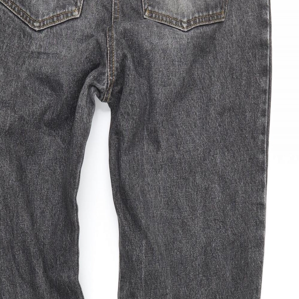 Blooming Marvellous Womens Grey Straight Jeans Size 12 L30 in