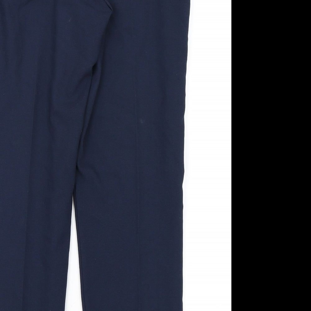 ASOS Womens Blue Trousers Size 12 L27 in