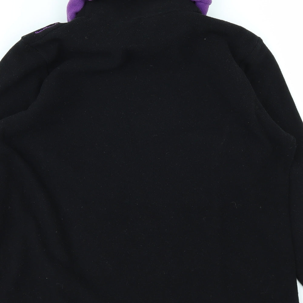 DECATHLON Girls Black Pullover Jumper Size L