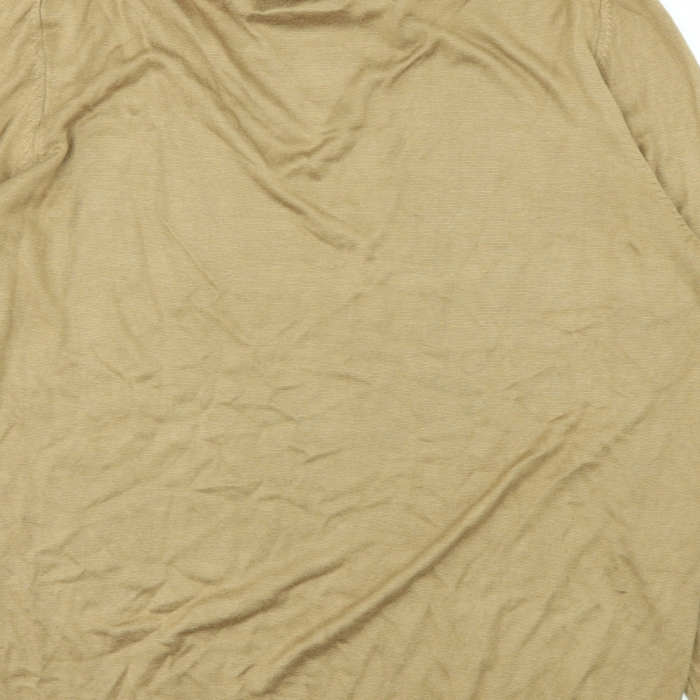 Burton Womens Beige Basic T-Shirt Size XL