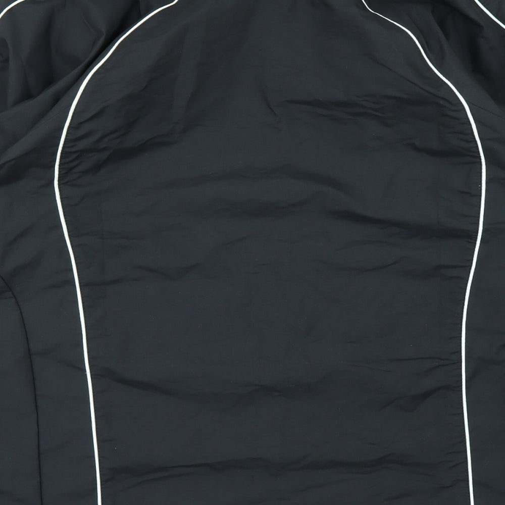Raging Bull Mens Black Rain Coat Coat Size M