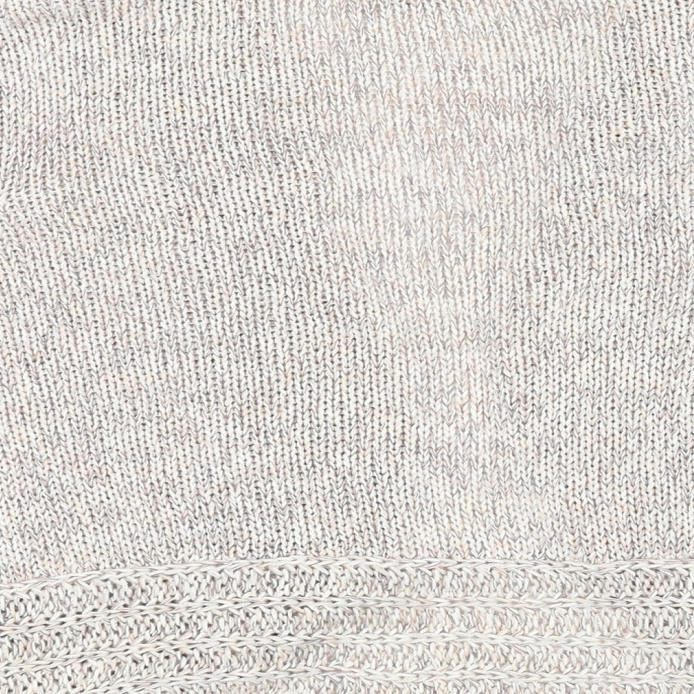 Soon Womens Beige Cardigan Jumper Size 14