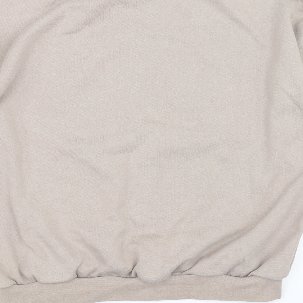 Eight paris Womens Beige Pullover Jumper Size S - embossed