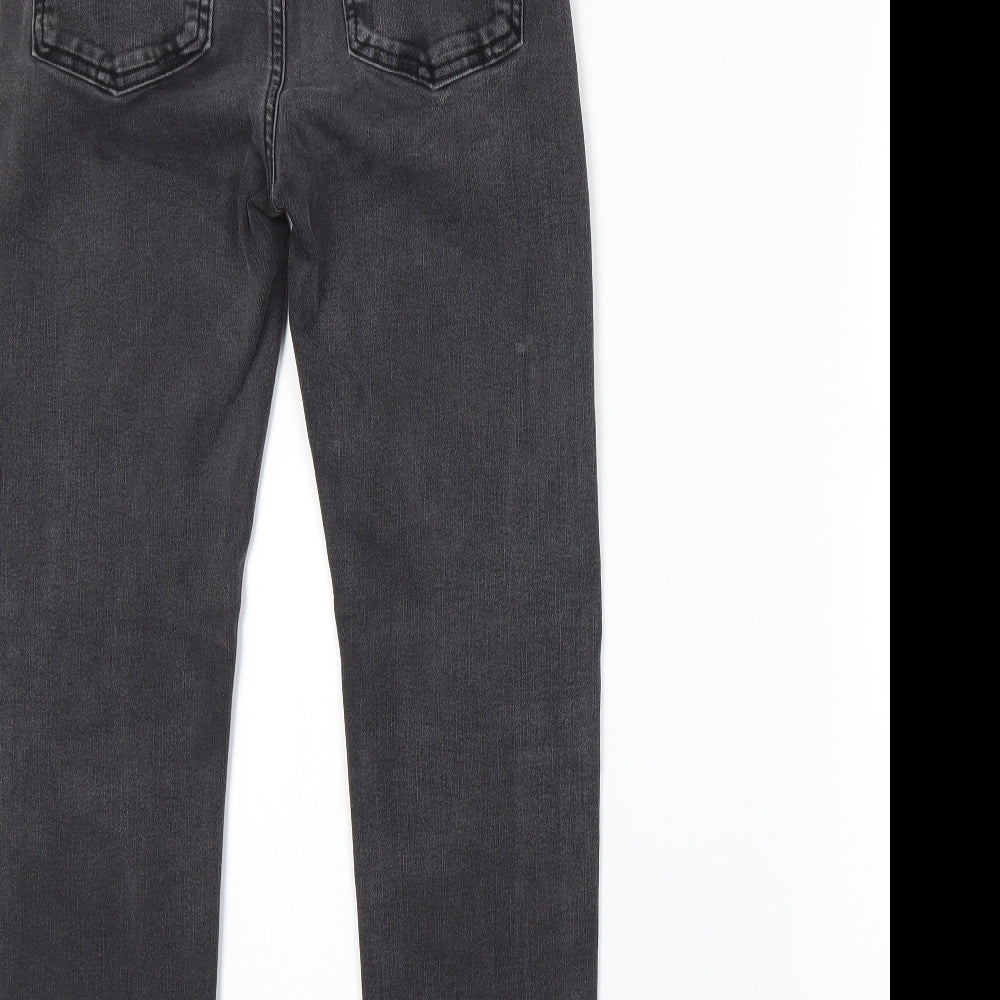 Marks and Spencer Womens Grey Skinny Jeans Size 10 L25 in
