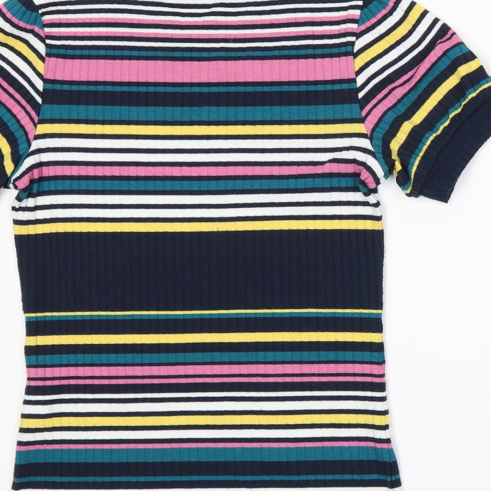 edc by Esprit Womens Multicoloured Striped Pullover Jumper Size XS