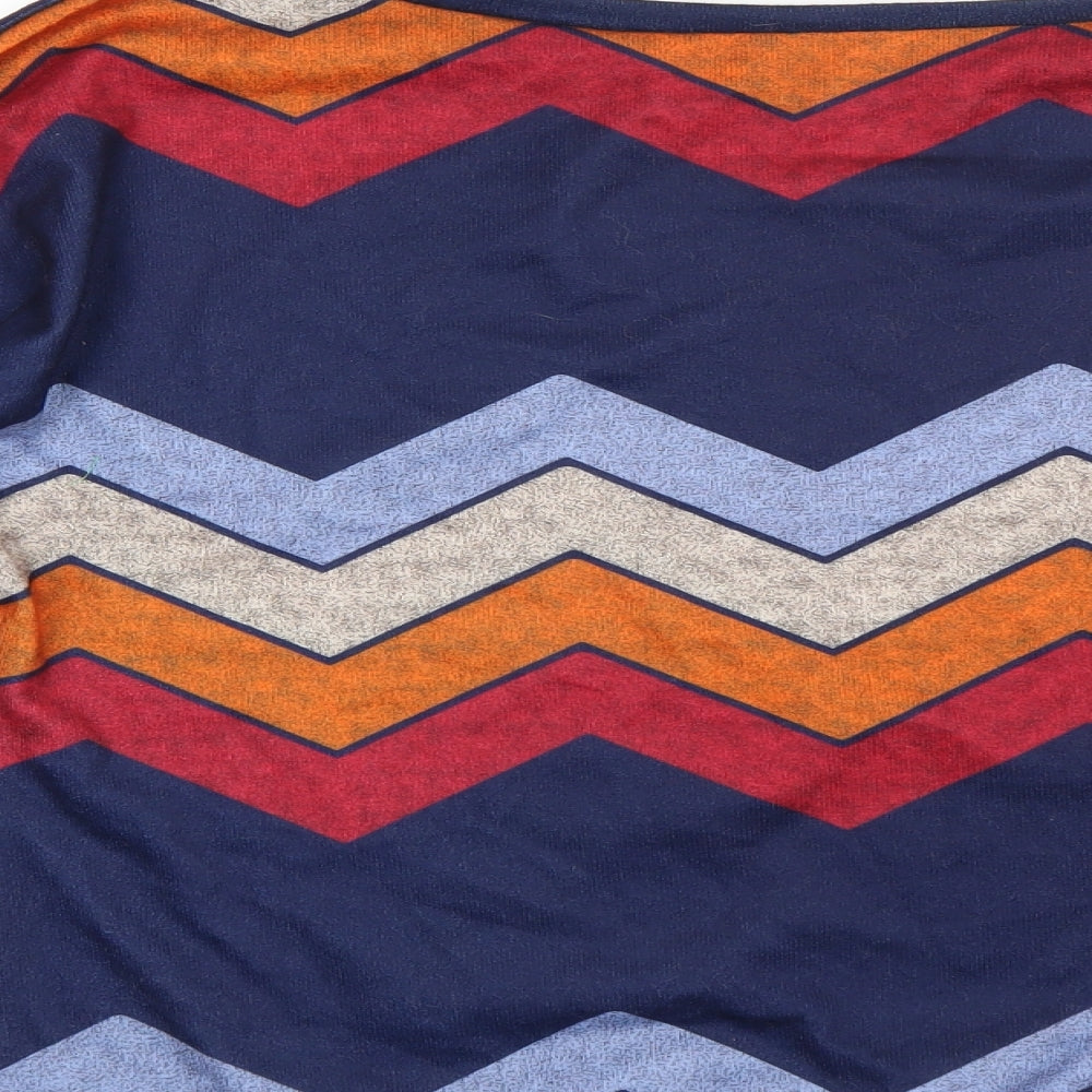 Preworn Womens Blue Pullover Sweatshirt Size S