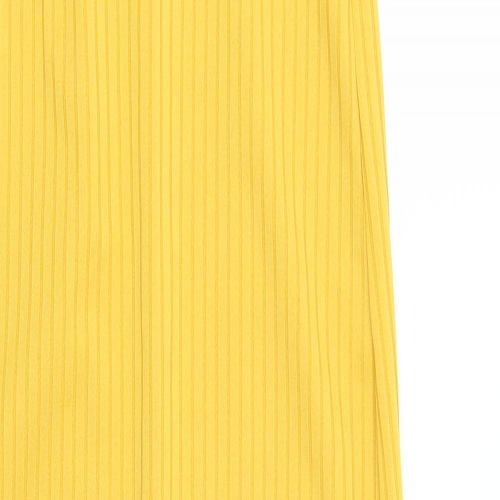 I SAW IT FIRST Womens Yellow Pencil Dress Size 6