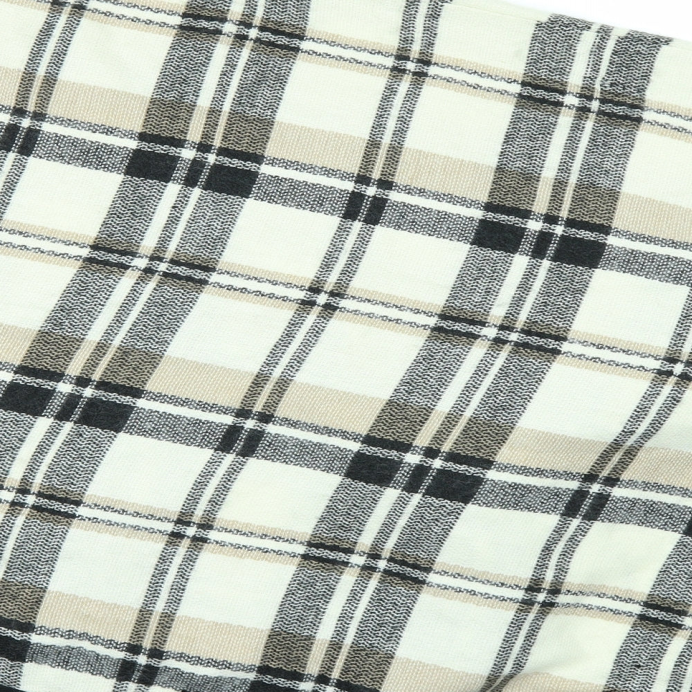 Preworn Womens Ivory Check Jacket One Size