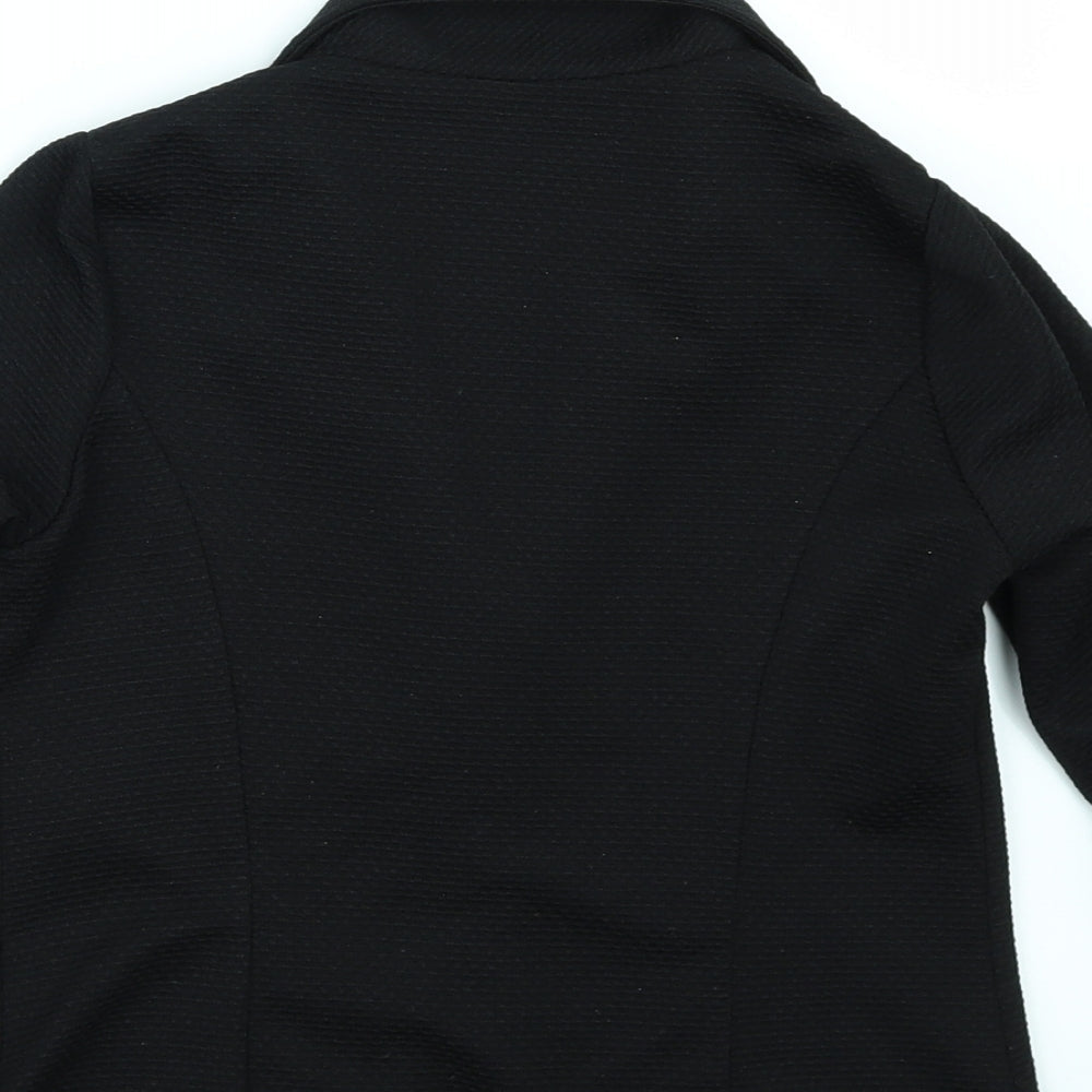 Cosmic Kids Girls Black Jacket Size 10 Years
