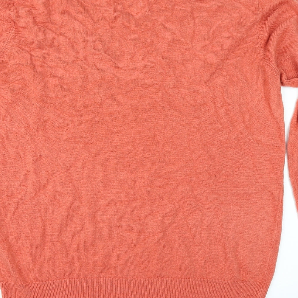 BHS Mens Red Pullover Jumper Size M