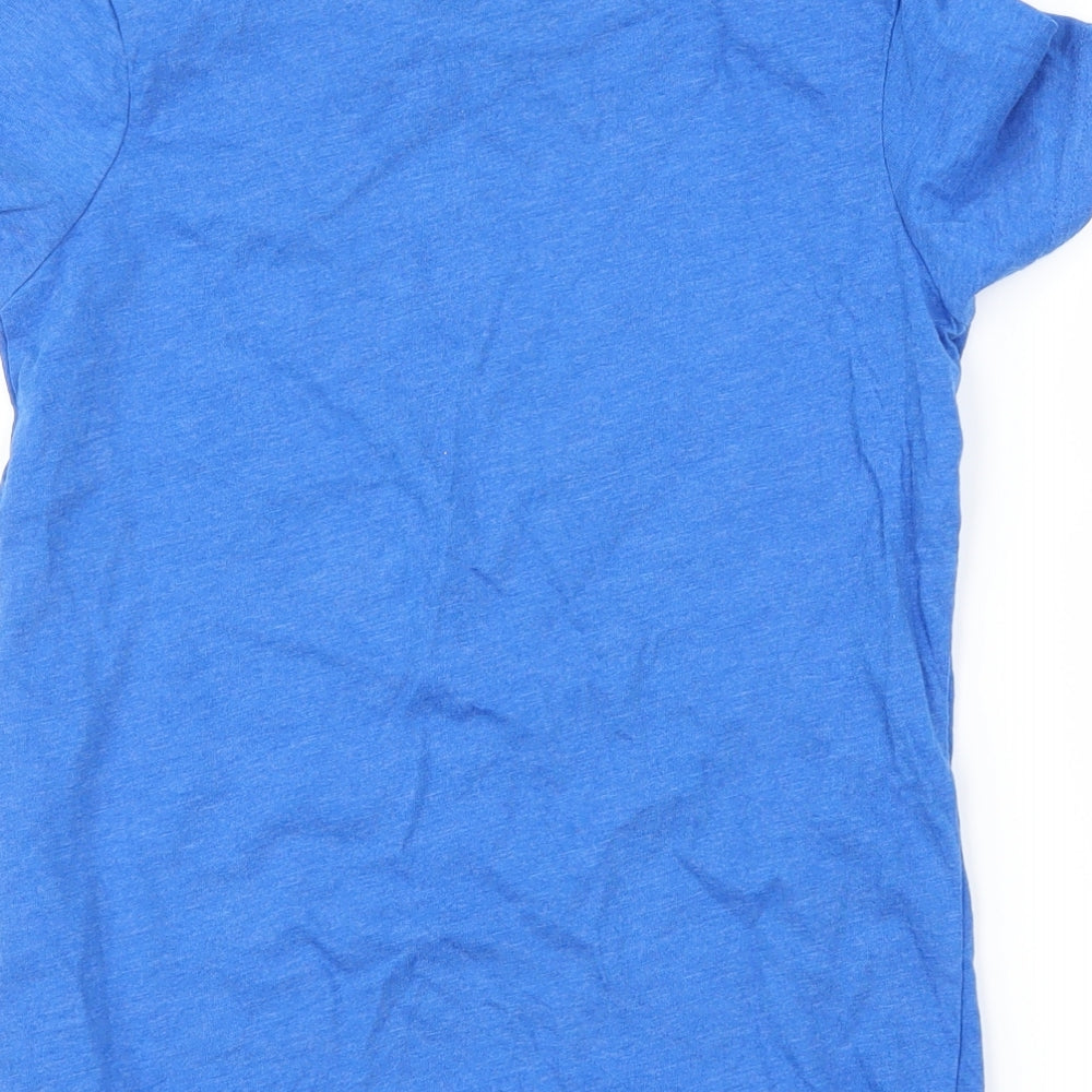 Primark Boys Blue Basic T-Shirt Size 9-10 Years