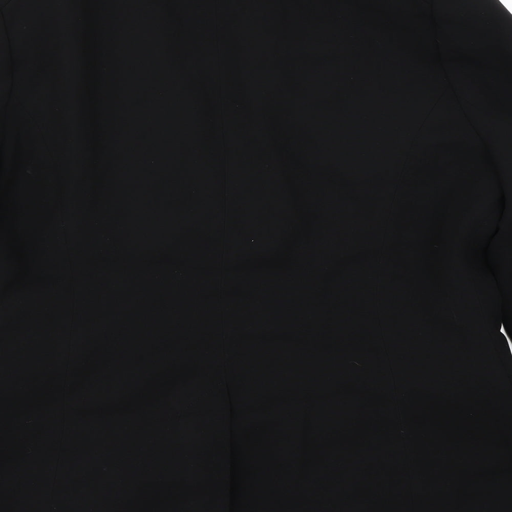 Marks and Spencer Womens Black Jacket Blazer Size 12