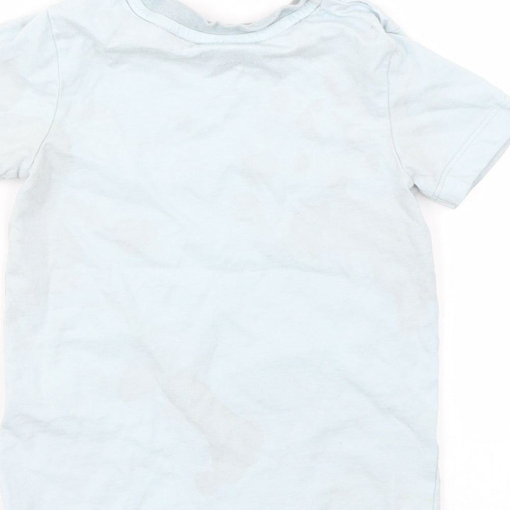 George Boys Blue Basic T-Shirt Size 2-3 Years