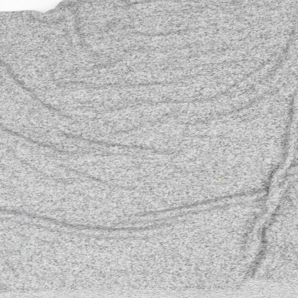 Zara Womens Grey Basic T-Shirt Size S