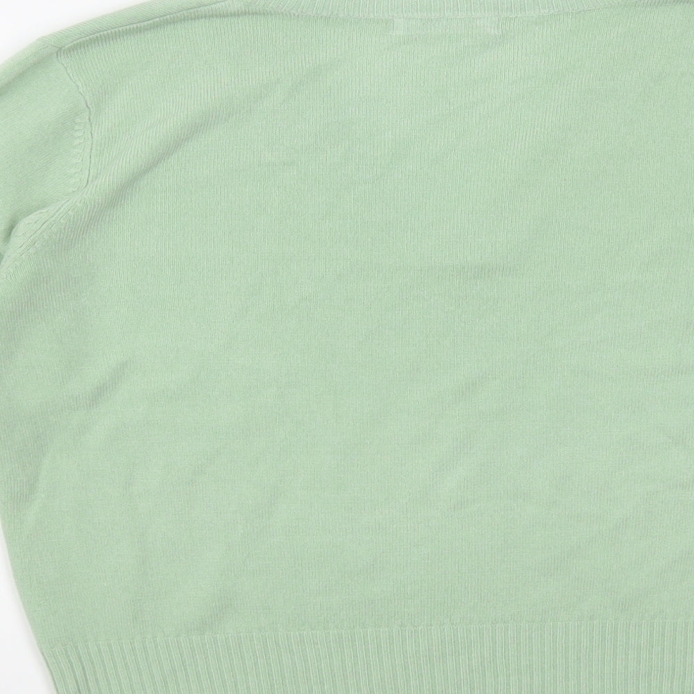 George Womens Green Pullover Jumper Size 12