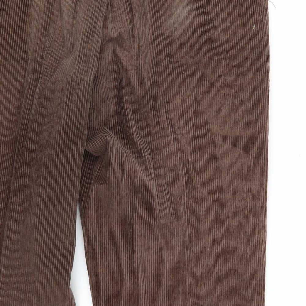 Preworn Womens Brown Straight Jeans Size 34 L29 in