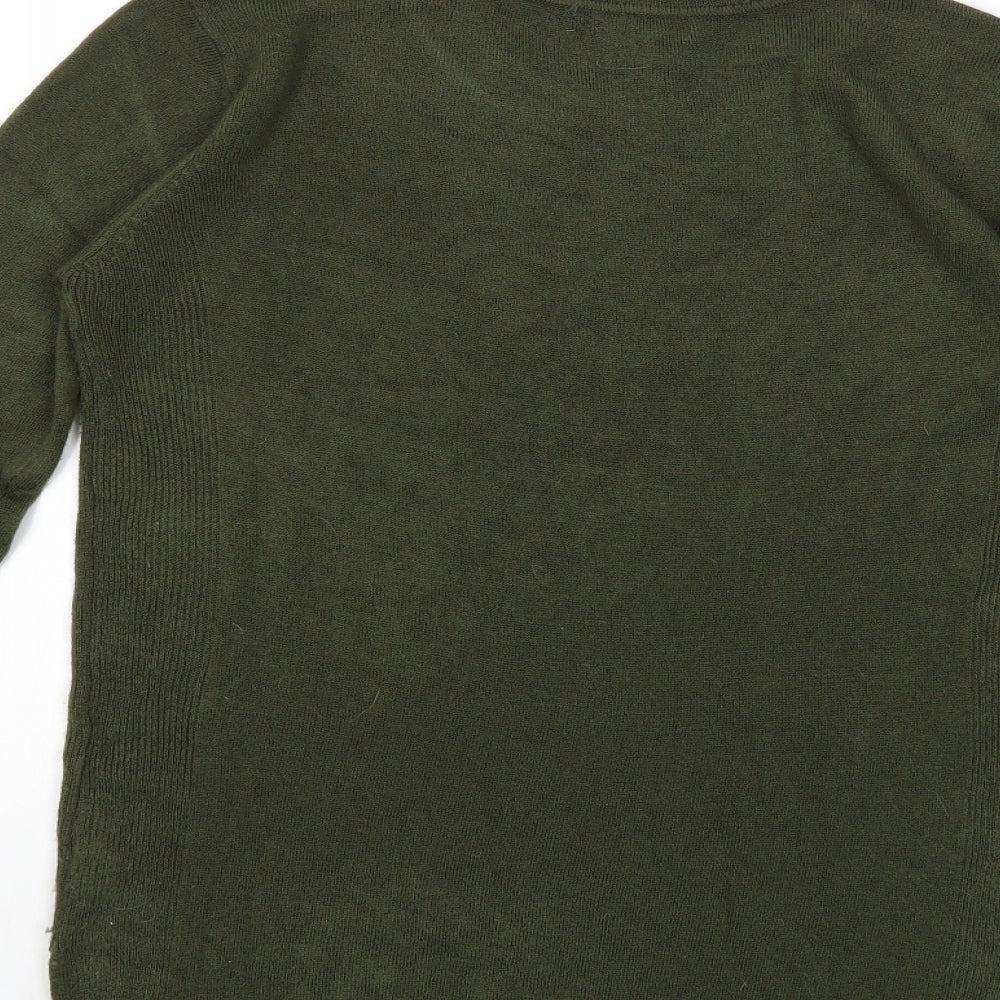 Primark Womens Green Pullover Jumper Size XS