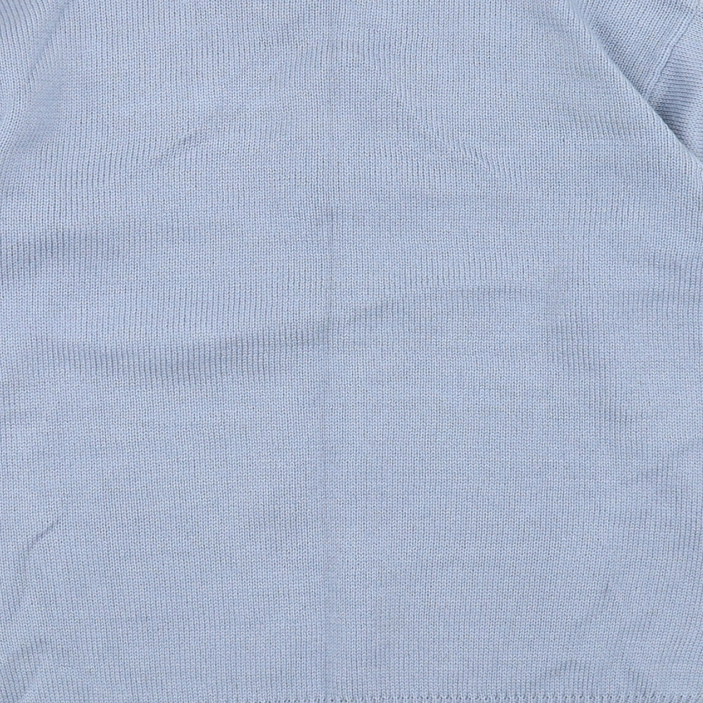 Compliments Womens Blue Pullover Jumper Size 12