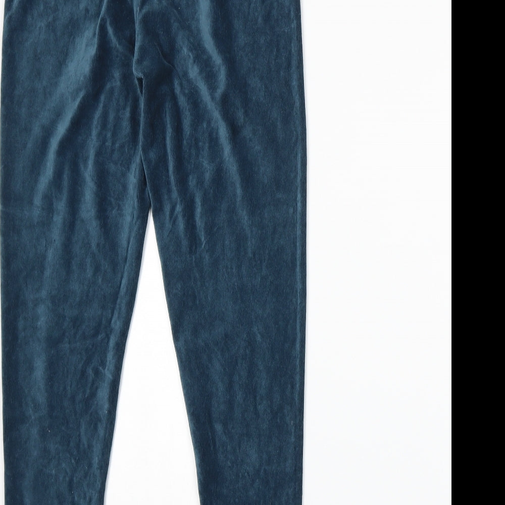 Marks and Spencer Womens Blue Sweatpants Trousers Size 14 L27 in