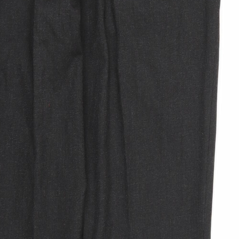 NEXT Mens Grey Rayon Trousers L31 in